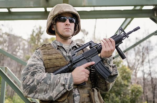 Military environment supported by deployable surveillance