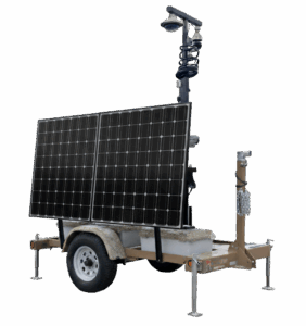 Solar Chariot For Jobsite Security