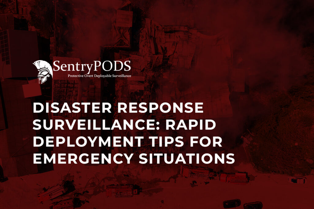 Disaster Response Surveillance Rapid Deployment Tips for Emergency Situations