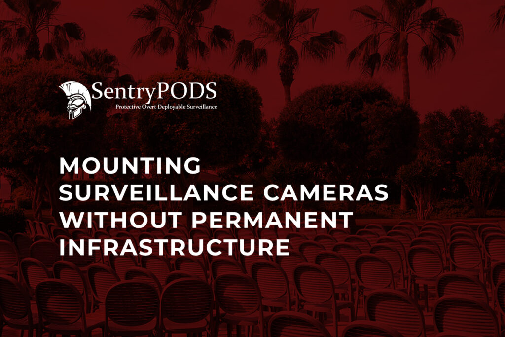 Mounting Surveillance Cameras Without Permanent Infrastructure