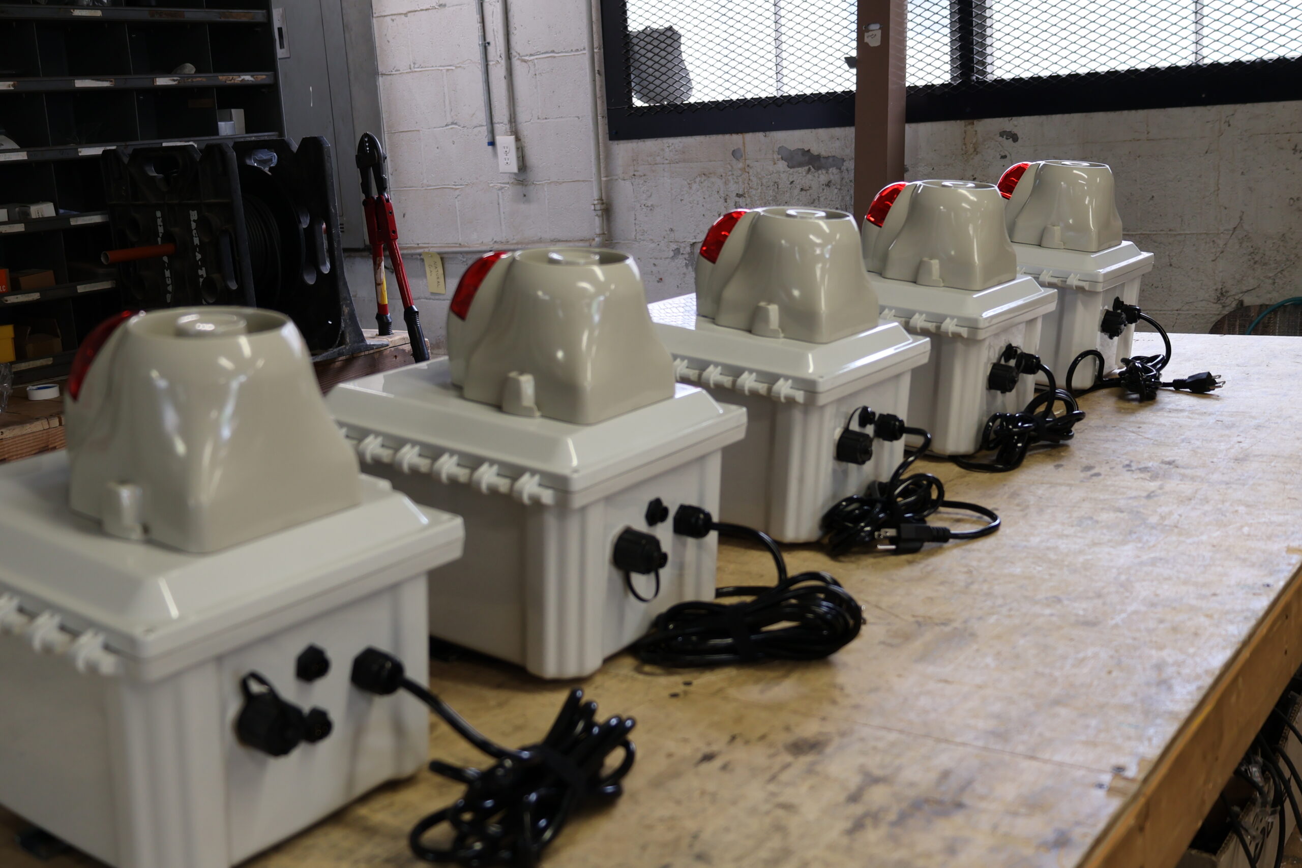 SentryPODS equipment being built in the Ohio shop