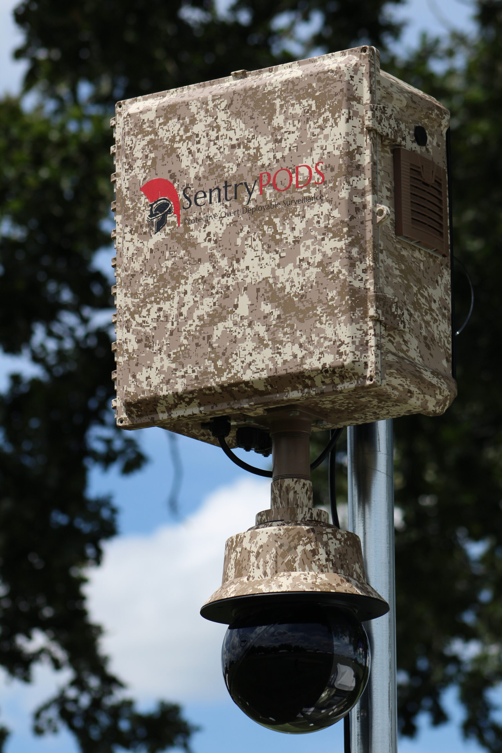 Hunter surveillance unit deployed at the Kent Balloon Festival in Kent, Ohio