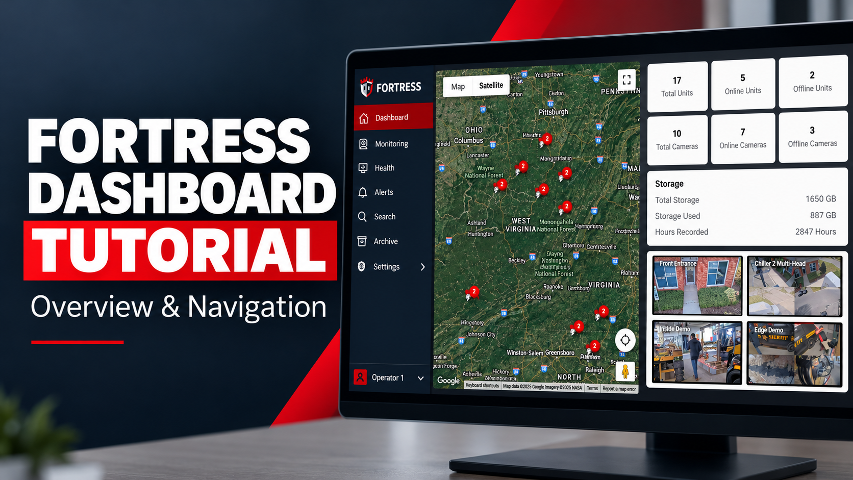 Fortress Dashboard Tutorial